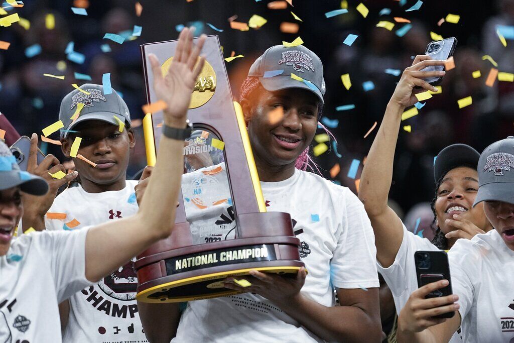 NCAA UConn South Carolina Basketball